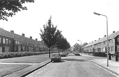 de Nimrodstraat in 1975.