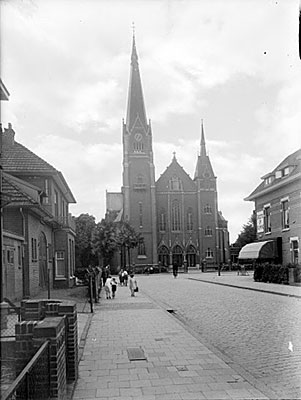 Groenestraatkerk gezien vanaf de Willemsweg